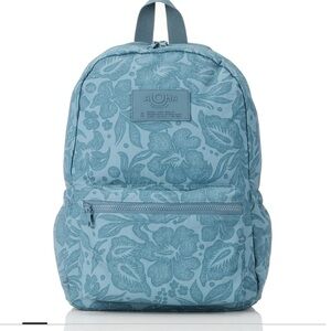 Aloha Collection Blue paisley backpack